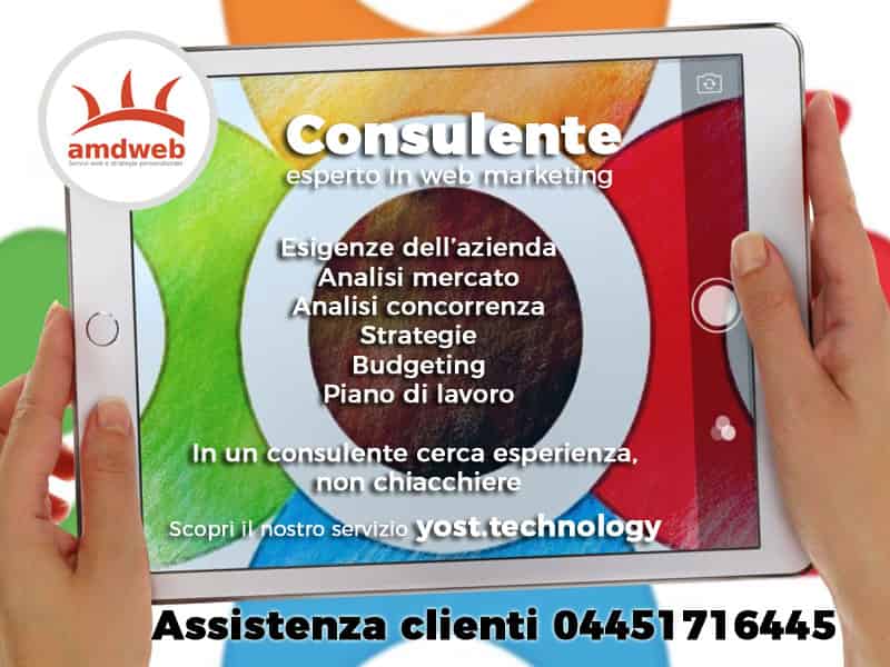 Consulente esperto in web marketing
