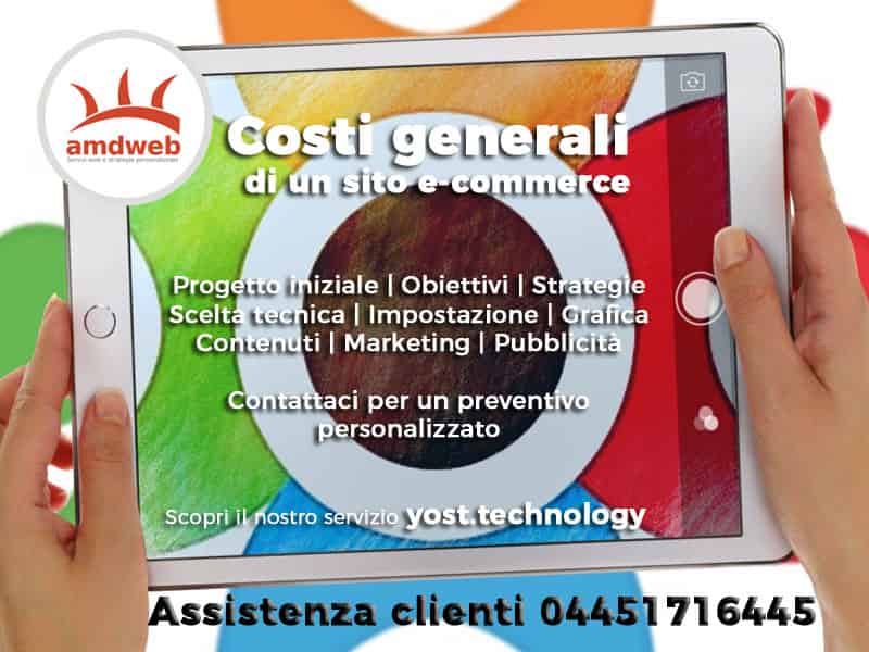 Costi generali di un sito e-commerce Costi generali di un sito e-commerce