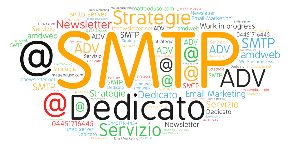 servizio SMTP dedicato, autenticato servizio SMTP dedicato, autenticato